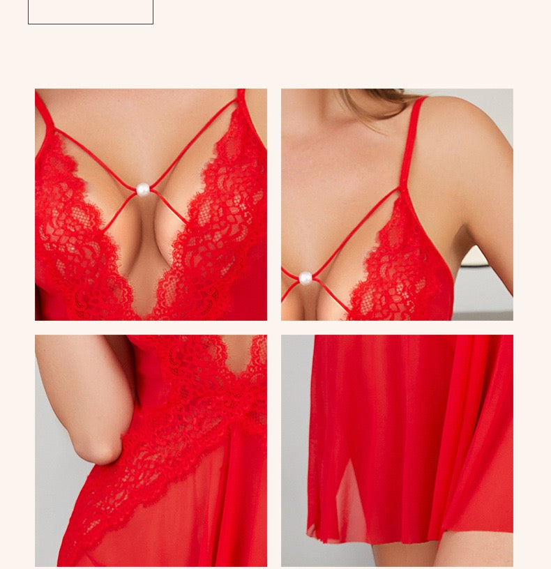 Lencería Transparente Para Mujer Babydoll  Sexy